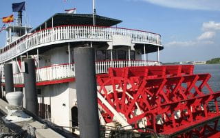 A Docked Riverboat